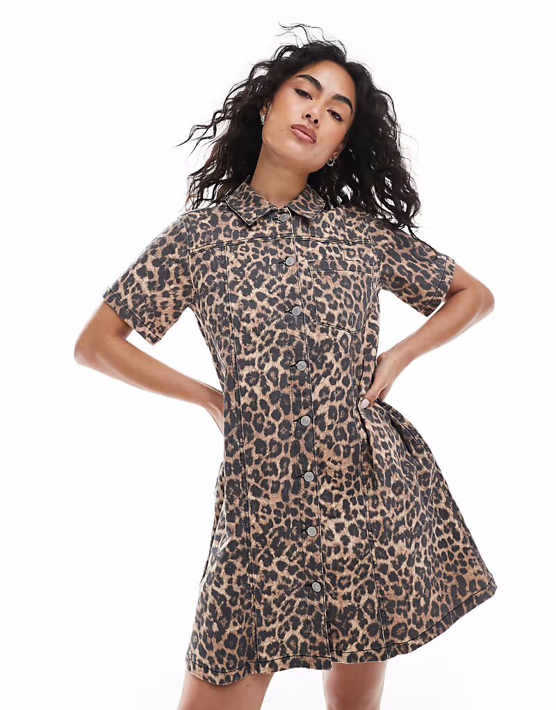 Мини-платье JJXX с леопардовым принтом в цвете multi
Мини-платье JJXX с леопардовым принтом в цвете multi