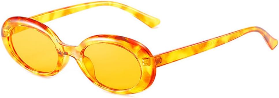 Винтажные овальные солнцезащитные очки для женщин, модные маленькие круглые солнцезащитные очки в стиле панк с леопардовым принтом, очки с защитой от УФ-излучения UV400 TYUVIVO, C5yellow-yellow
Винтажные овальные солнцезащитные очки для женщин, модные маленькие круглые солнцезащитные очки в стиле панк с леопардовым принтом, очки с защитой от УФ-излучения UV400 TYUVIVO, C5yellow-yellow