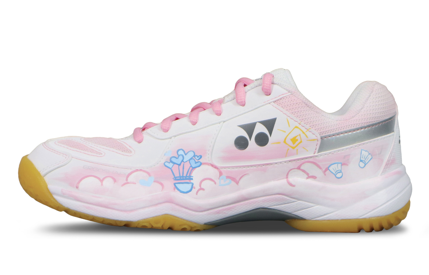 Power Cushion амортизация устойчивость к истиранию дышащие низкие кроссовки для бадминтона unisex YONEX, белый
Power Cushion амортизация устойчивость к истиранию дышащие низкие кроссовки для бадминтона unisex YONEX, белый