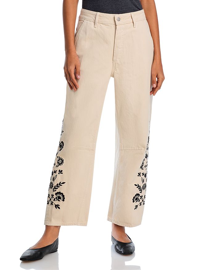 Брюки Barbara x Nordic с высокой посадкой и бочкообразным силуэтом, цвет кремовый Driftwood, слоновая кость/кремовый
Брюки Barbara x Nordic с высокой посадкой и бочкообразным силуэтом, цвет кремовый Driftwood, слоновая кость/кремовый