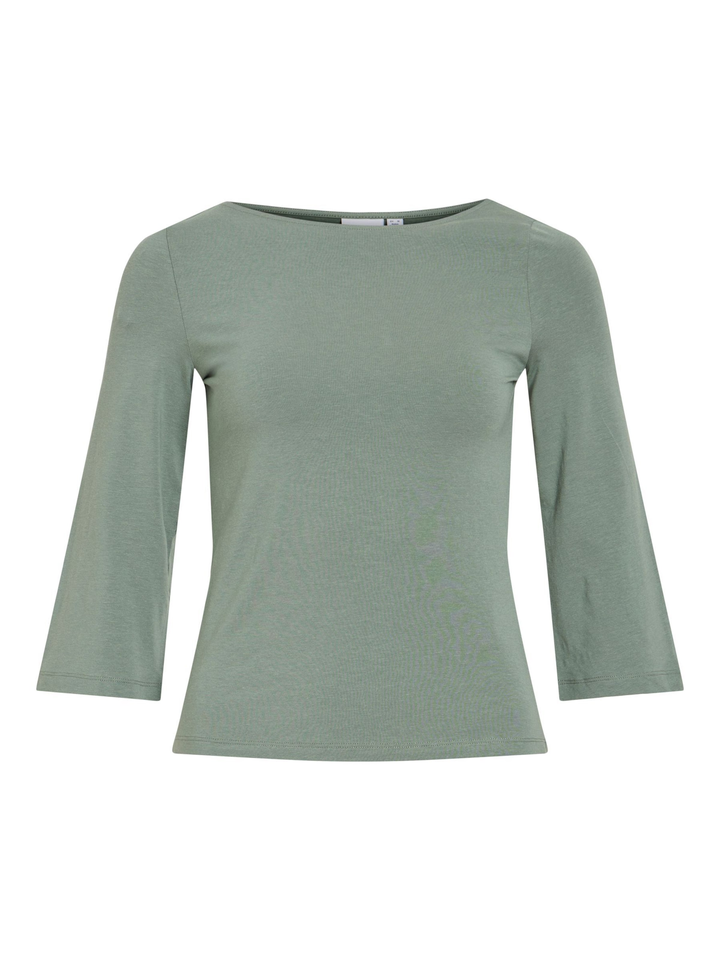 VILA Лонгслив 'VIEmilie' в пастельно-зеленом цвете
VILA Лонгслив 'VIEmilie' в пастельно-зеленом цвете