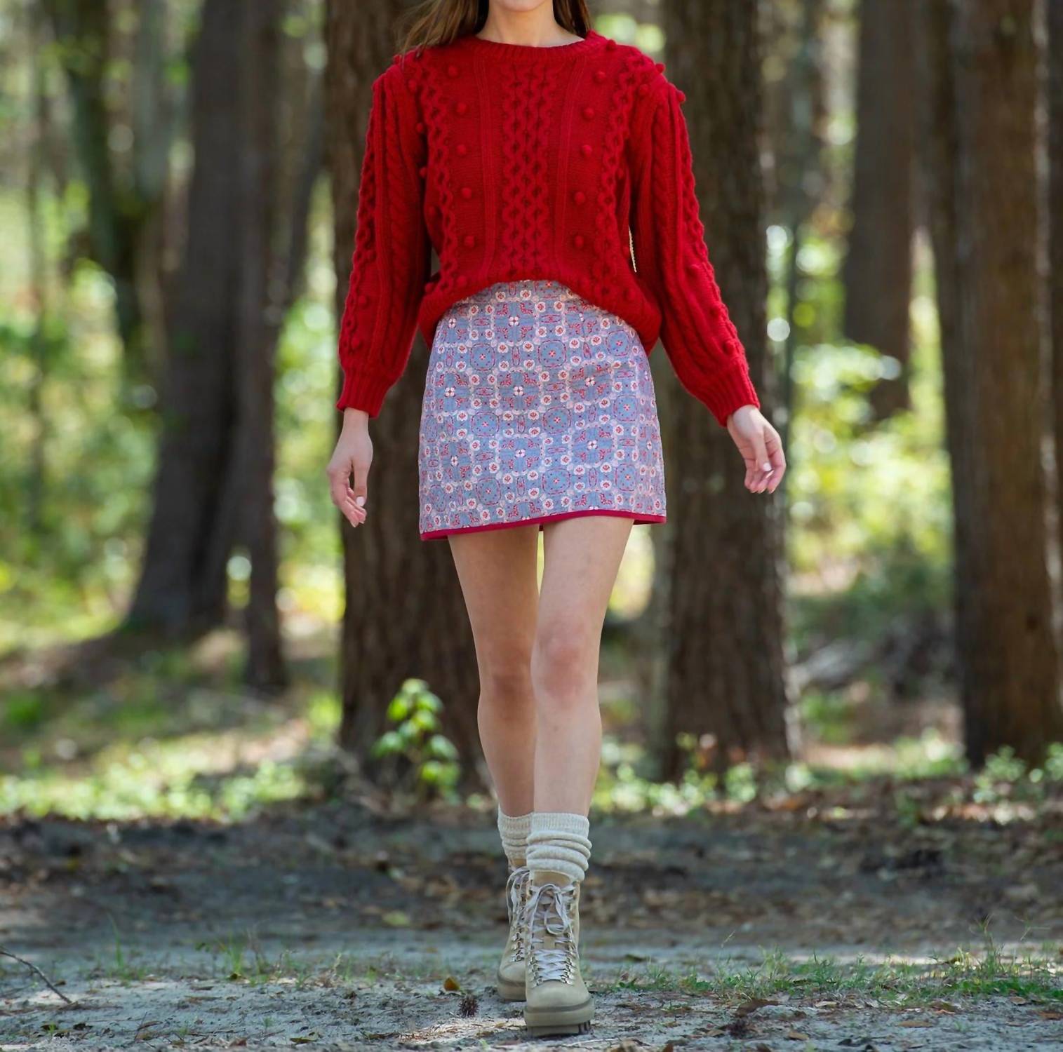 Стеганая мини-юбка Tess в стеганом одеяле Olivia James the Label, цвет cabin quilt
Стеганая мини-юбка Tess в стеганом одеяле Olivia James the Label, цвет cabin quilt