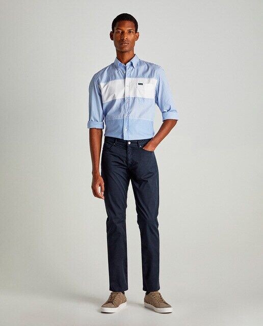 Мужские брюки узкого кроя с пятью карманами Façonnable, темно-синий
Мужские брюки узкого кроя с пятью карманами Façonnable, темно-синий