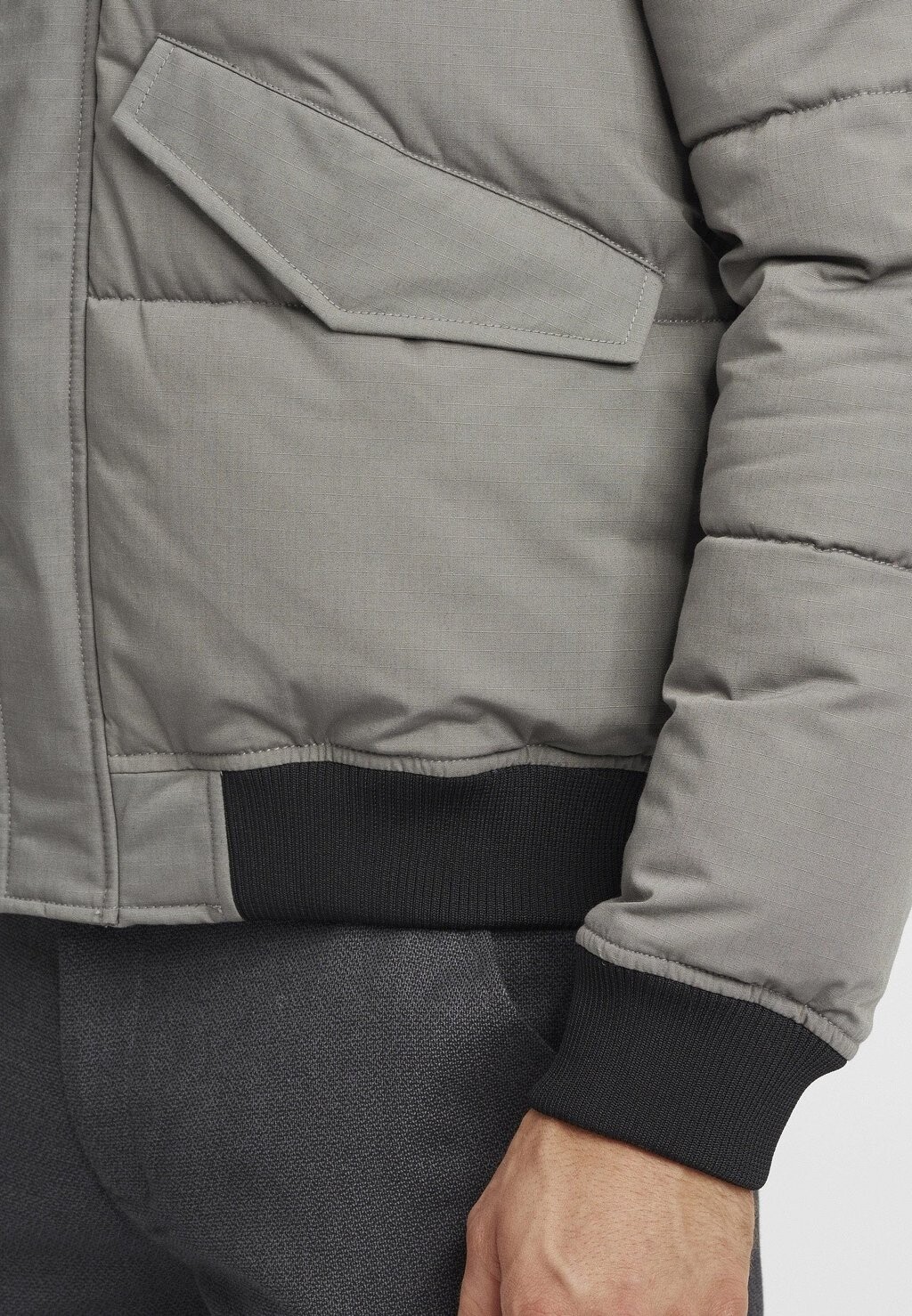 Зимняя куртка IDRAVERT INDICODE JEANS, темно-серый 
Зимняя куртка IDRAVERT INDICODE JEANS, темно-серый