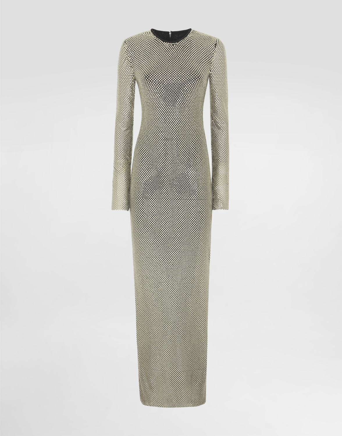 Длинное платье из сетки с кристаллами Dolce & Gabbana, золото
Длинное платье из сетки с кристаллами Dolce & Gabbana, золото