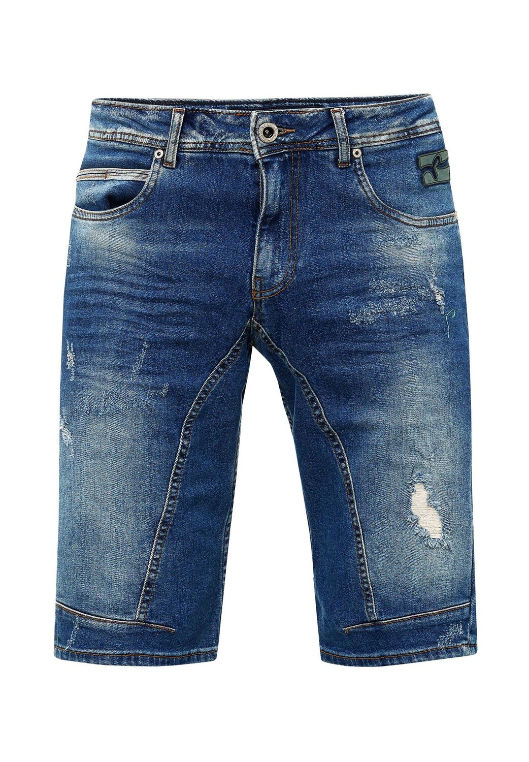 Джинсовые шорты Yameto в классном поношенном стиле RUSTY NEAL, синий
Джинсовые шорты Yameto в классном поношенном стиле RUSTY NEAL, синий