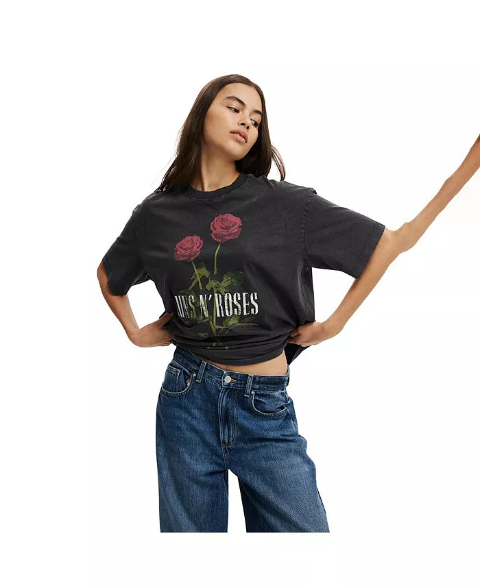 Женская футболка The Lcn Music Boxy с принтом COTTON ON, черный
Женская футболка The Lcn Music Boxy с принтом COTTON ON, черный