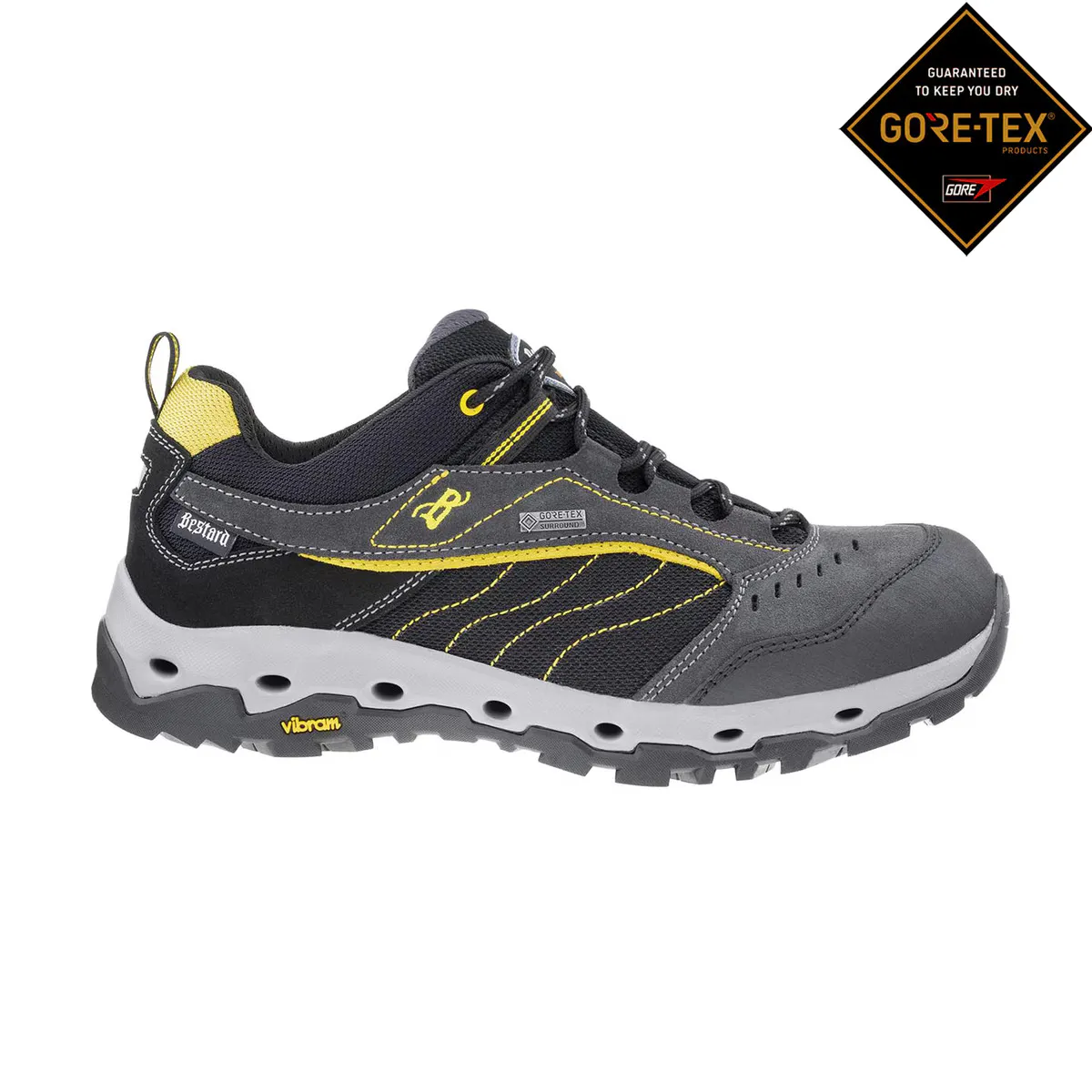 Унисекс Space Low Bestard Горные ботинки, черный/желтый
Унисекс Space Low Bestard Горные ботинки, черный/желтый