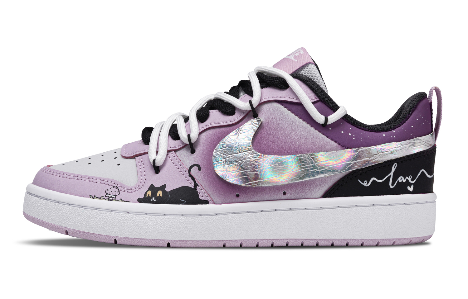 Nike Court Borough Low top детские скейтбординг кроссовки Light Purple для подростков
Nike Court Borough Low top детские скейтбординг кроссовки Light Purple для подростков