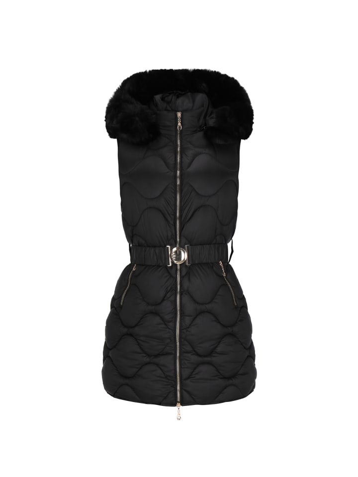 Faina Женский жилет черного цвета
Faina Женский жилет черного цвета