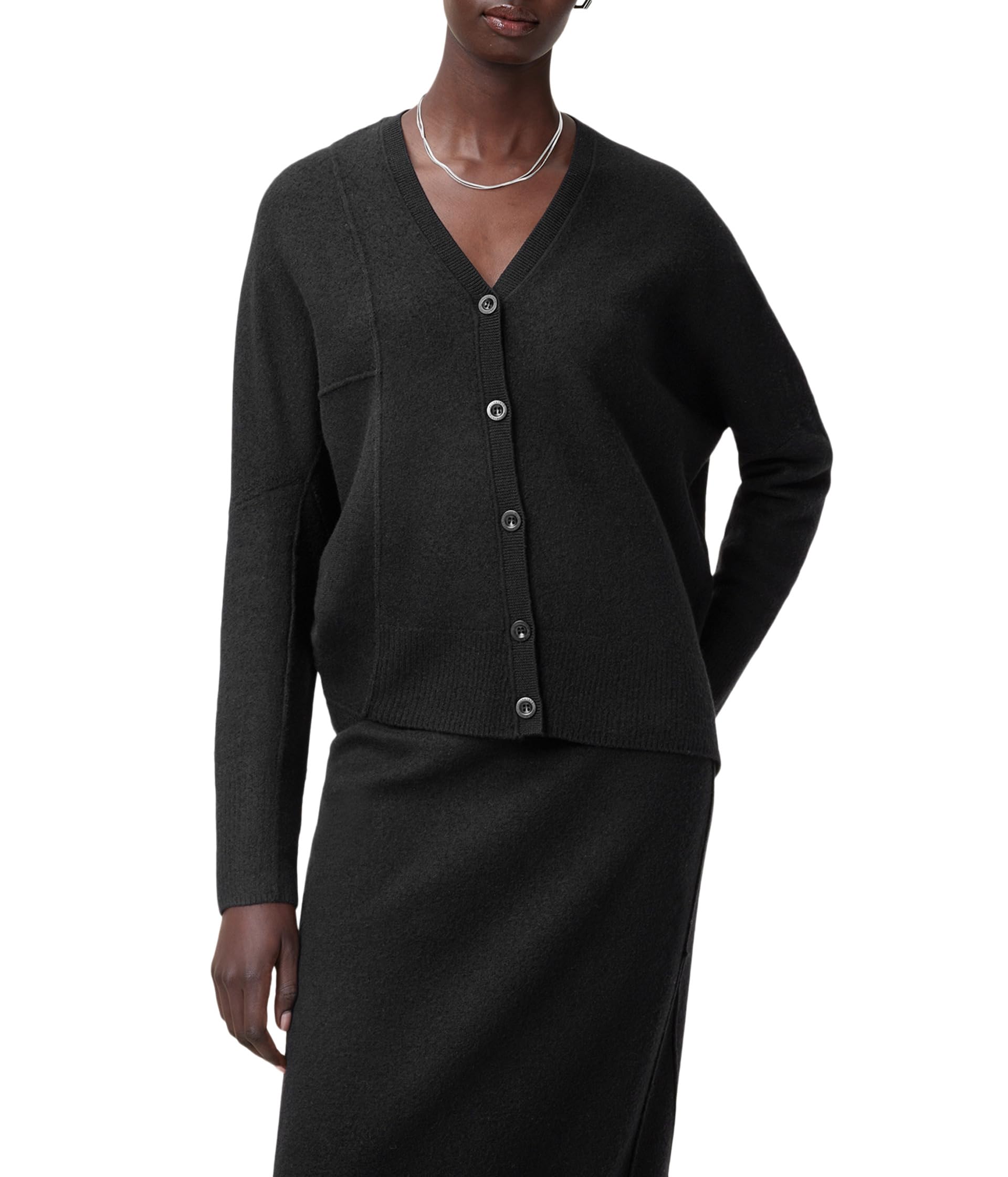 Свитер AllSaints Antonia Cardigan, черный
Свитер AllSaints Antonia Cardigan, черный