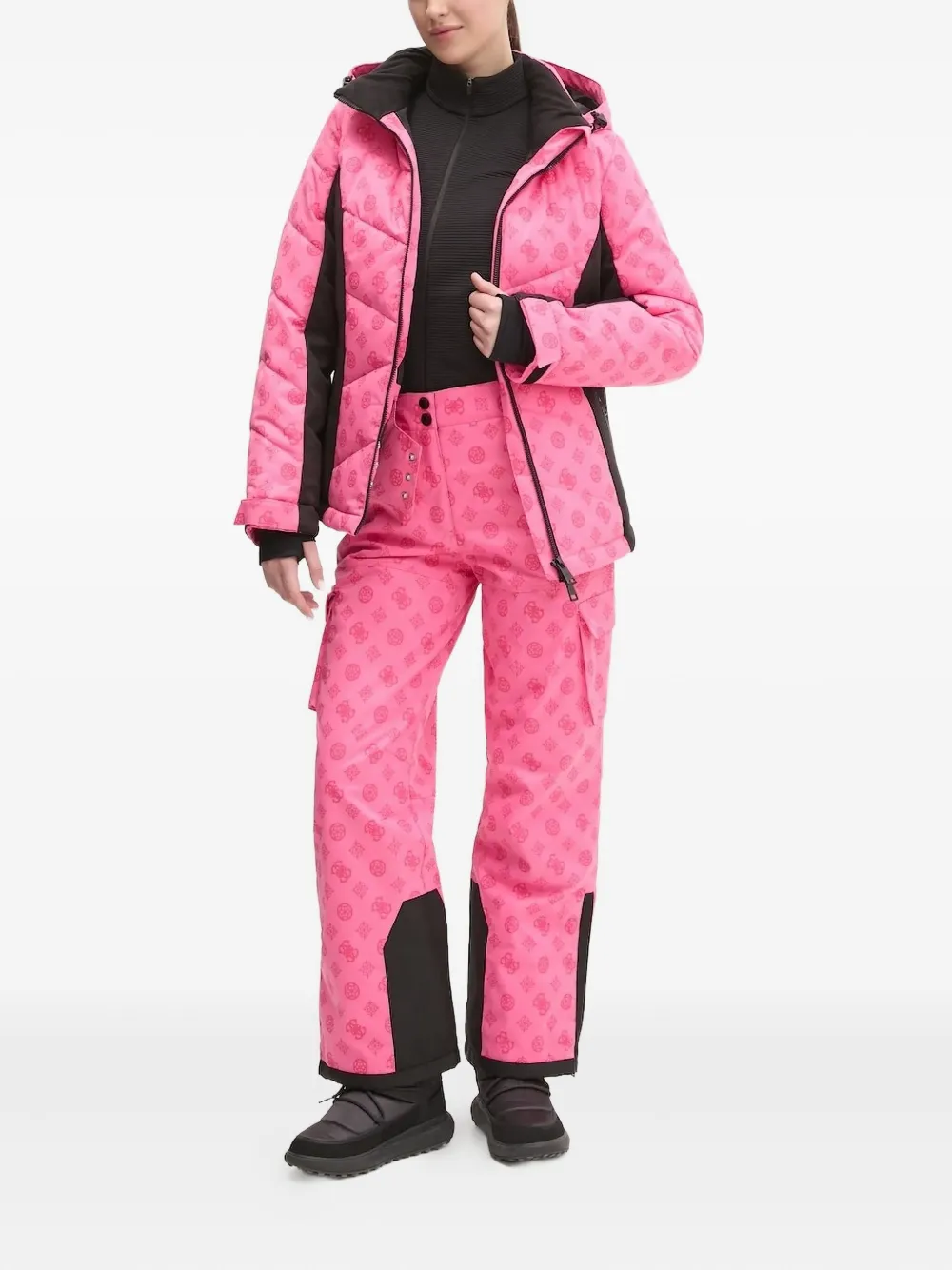 Лыжные брюки с логотипом GUESS USA, розовый
Лыжные брюки с логотипом GUESS USA, розовый