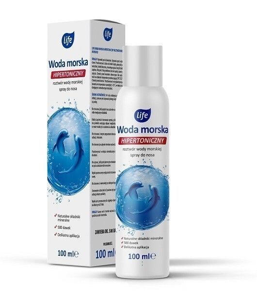 Life Woda Morska Hipertoniczna 100mlгипертоническая морская вода, 100 ml
Life Woda Morska Hipertoniczna 100mlгипертоническая морская вода, 100 ml