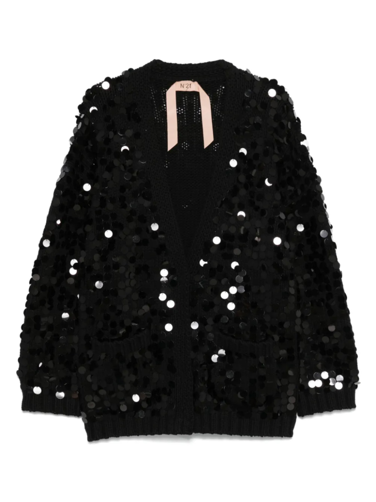 Кардиган с пайетками Nº21, черный
Кардиган с пайетками Nº21, черный
