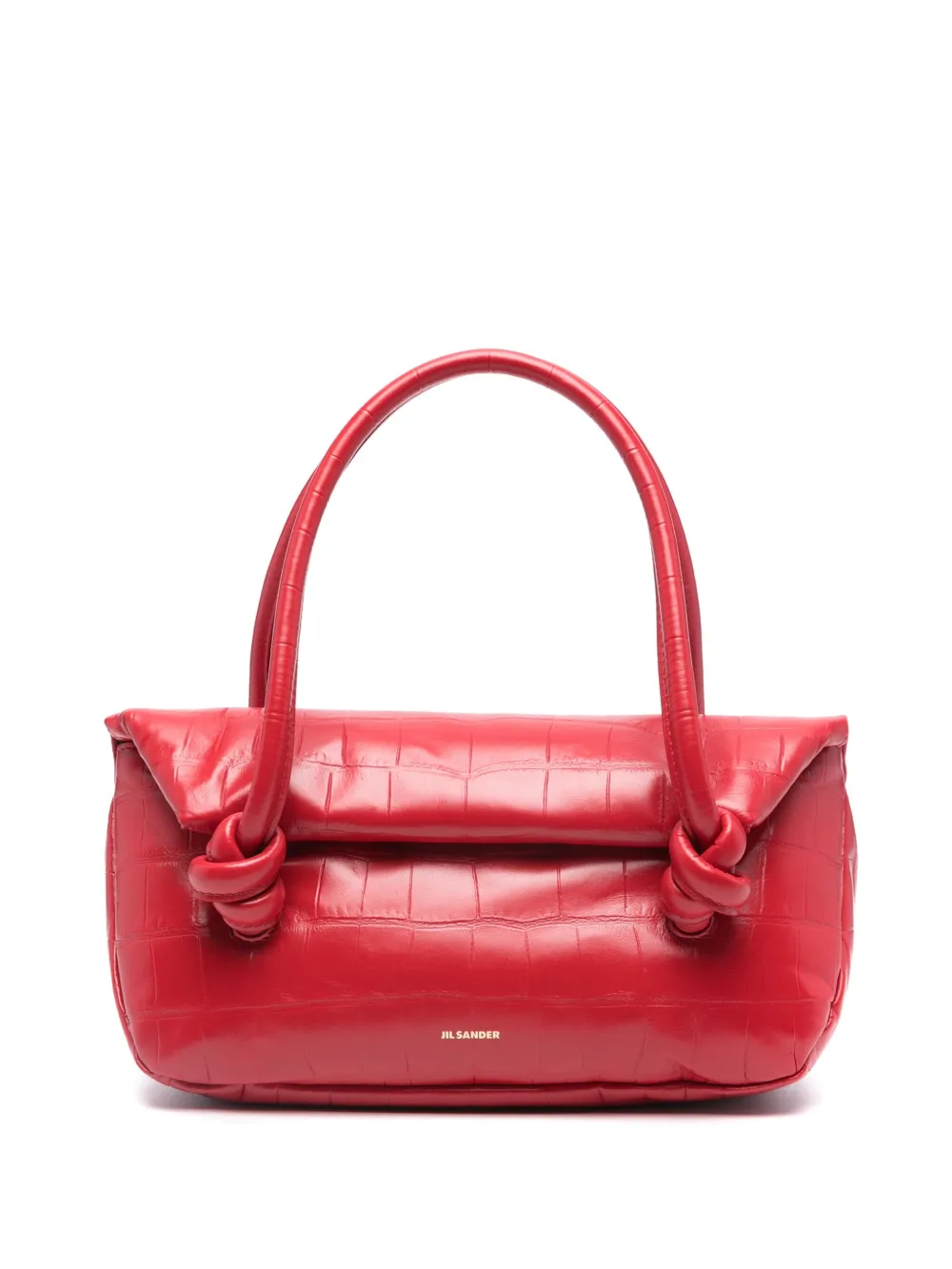 Маленькая сумка на плечо с тиснением под крокодила JIL SANDER, красный
Маленькая сумка на плечо с тиснением под крокодила JIL SANDER, красный