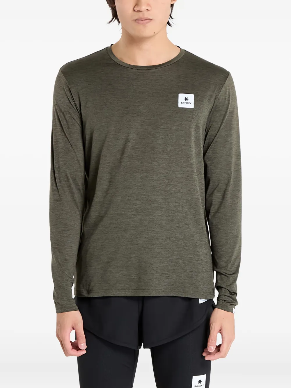 Лонгслив с принтом SAYSKY, зеленый
Лонгслив с принтом SAYSKY, зеленый