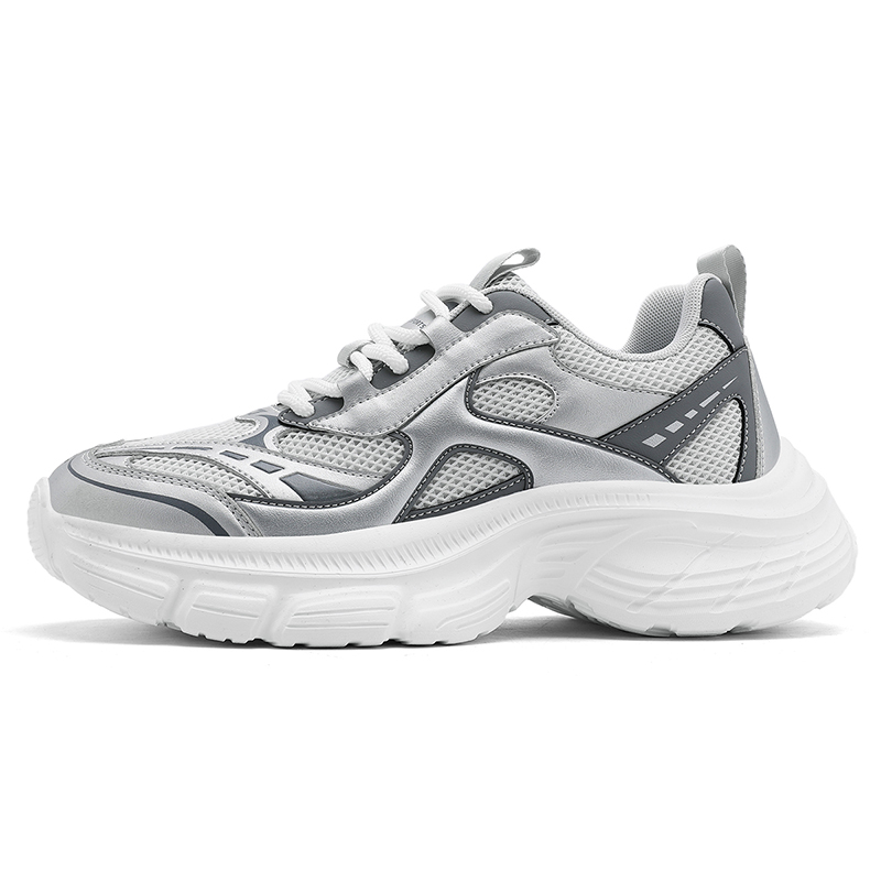 K Bird Дышащие, легкие, низкие, массивные кроссовки для мужчин, увеличивающие рост K-bird, White/Silver Gray
K Bird Дышащие, легкие, низкие, массивные кроссовки для мужчин, увеличивающие рост K-bird, White/Silver Gray