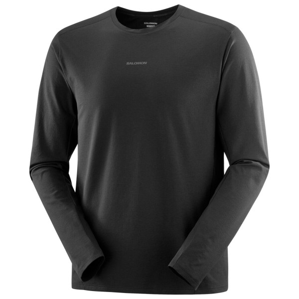 Футболка Trackline l/s с длинным рукавом Salomon, черный
Футболка Trackline l/s с длинным рукавом Salomon, черный