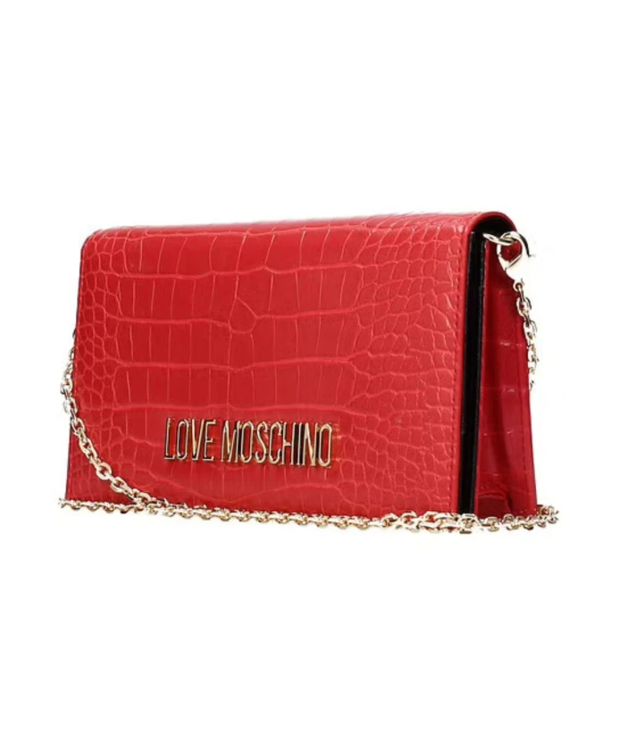 Красная сумка через плечо с анималистическими мотивами Love Moschino, красный
Красная сумка через плечо с анималистическими мотивами Love Moschino, красный