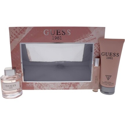 Guess 1981 от Guess для женщин, подарочный набор из 3 предметов: спрей EDT 3,4 унции спрей EDT 0,5 унции лосьон для тела 6,7 унции
Guess 1981 от Guess для женщин, подарочный набор из 3 предметов: спрей EDT 3,4 унции спрей EDT 0,5 унции лосьон для тела 6,7 унции