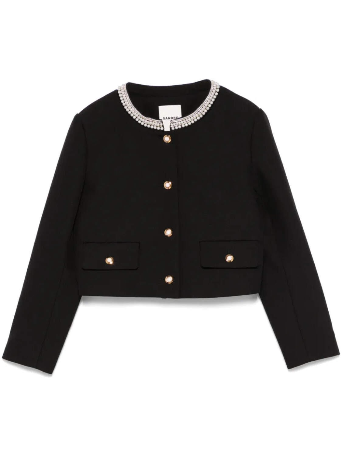 SANDRO укороченная куртка, черный
SANDRO укороченная куртка, черный