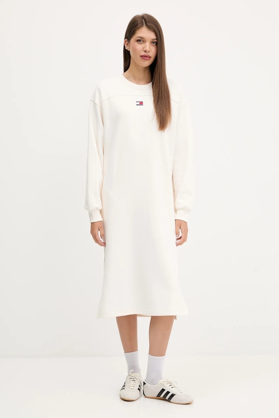 Хлопковое платье Tommy Jeans, бежевый
Хлопковое платье Tommy Jeans, бежевый