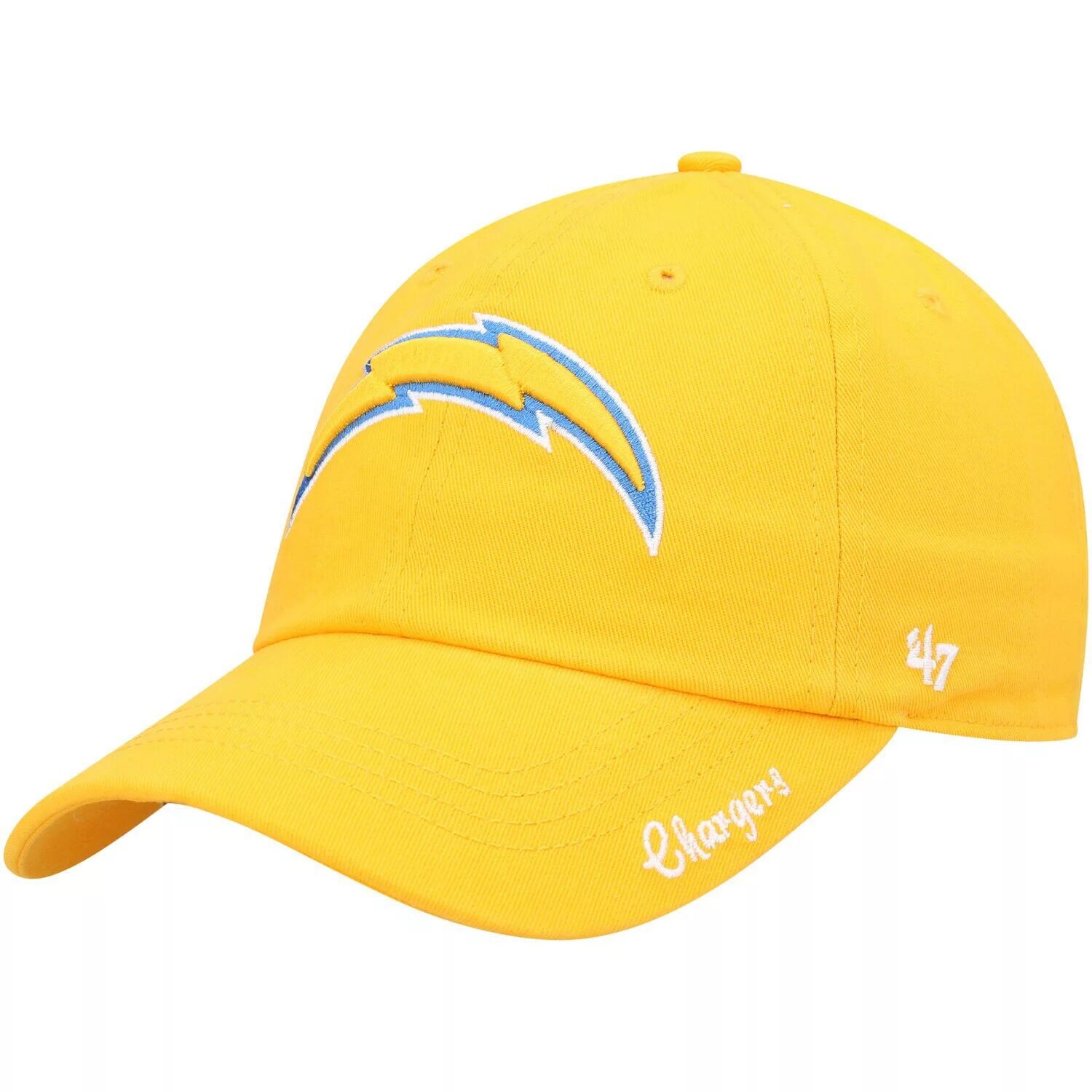 Женская регулируемая кепка с логотипом ’47 Gold Los Angeles Chargers Miata Clean Up Secondary Logo
Женская регулируемая кепка с логотипом ’47 Gold Los Angeles Chargers Miata Clean Up Secondary Logo