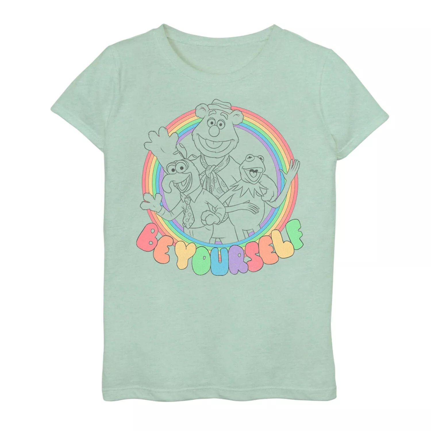 Радужная футболка Disney The Muppets для девочек 7–16 лет «Будь собой» Licensed Character
Радужная футболка Disney The Muppets для девочек 7–16 лет «Будь собой» Licensed Character