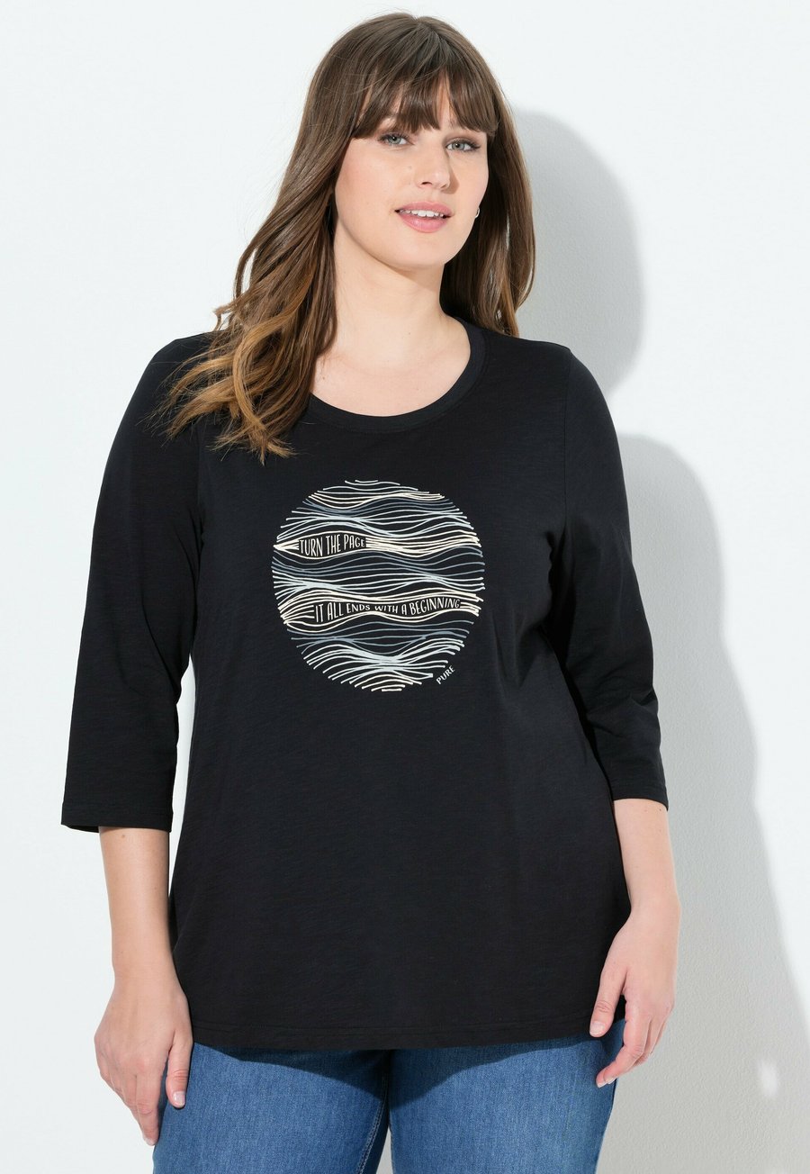 Топ Ulla Popken 3/4 SLEEVE GRAPHIC, Black
Топ Ulla Popken 3/4 SLEEVE GRAPHIC, Black