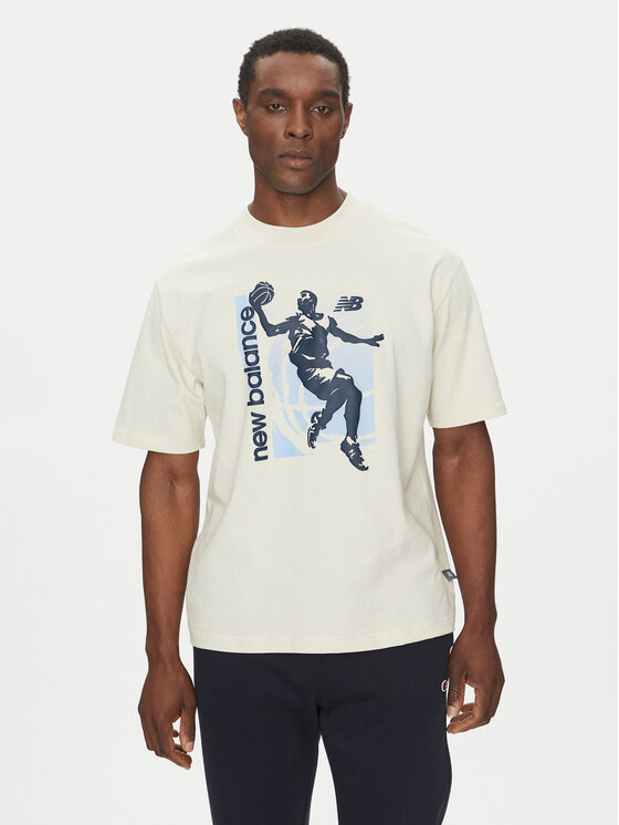 Футболка оверсайз MT51605 New Balance, бежевый
Футболка оверсайз MT51605 New Balance, бежевый