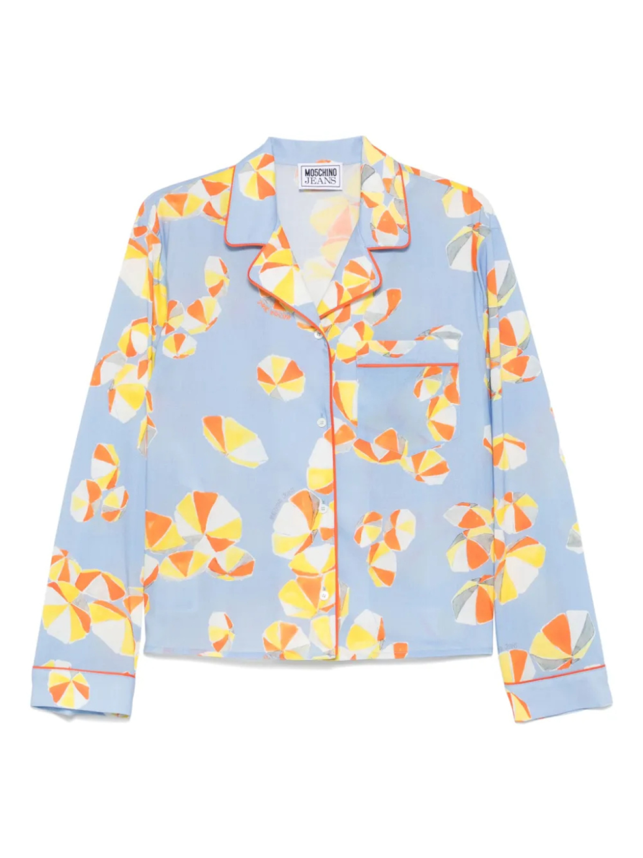 Рубашка с принтом MOSCHINO JEANS, синий
Рубашка с принтом MOSCHINO JEANS, синий