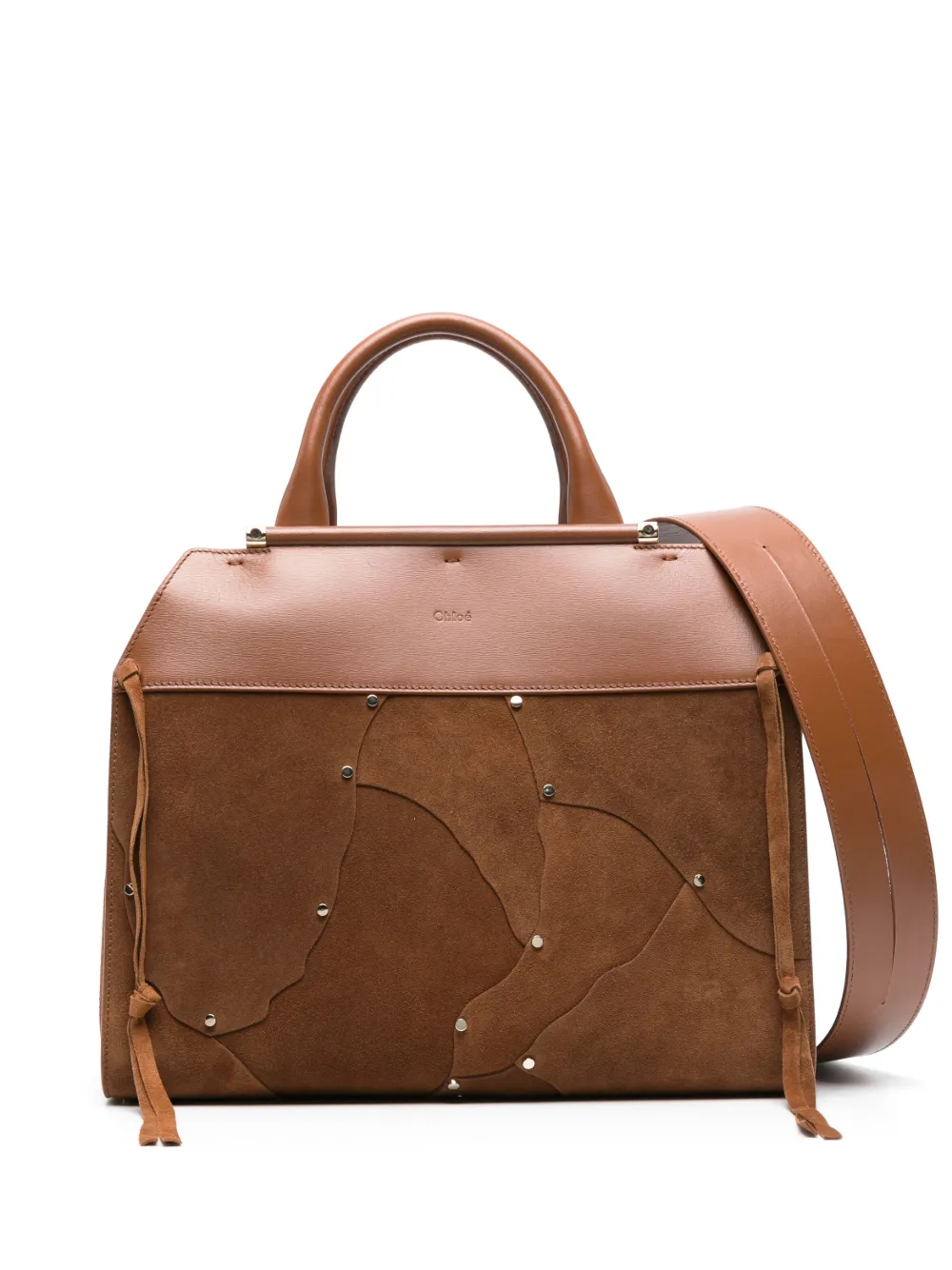 Сумка-тоут Steph среднего размера CHLOÉ, коричневый
Сумка-тоут Steph среднего размера CHLOÉ, коричневый
