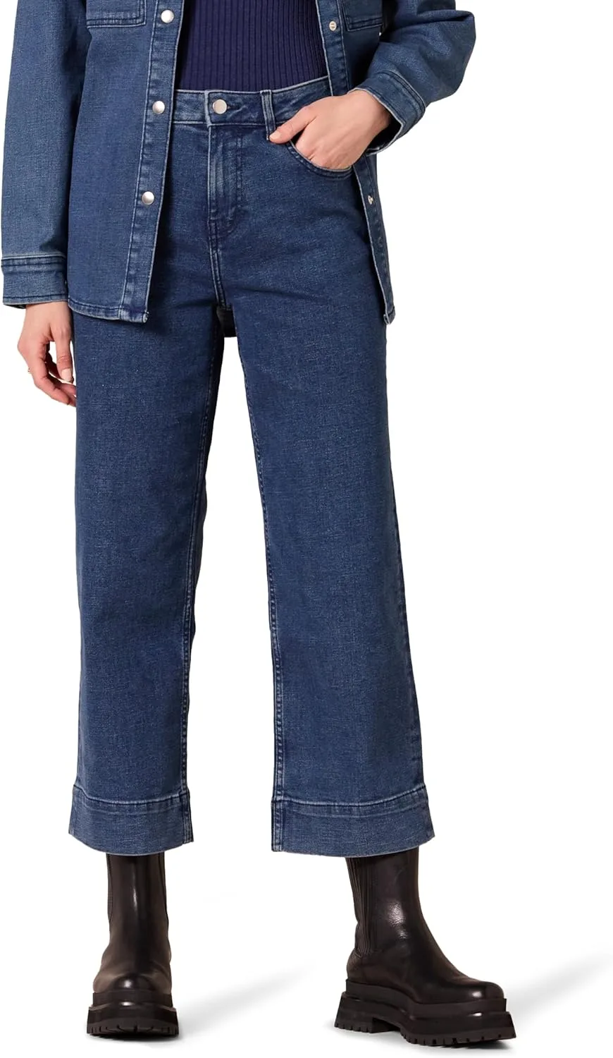 Amazon Essentials Женские джинсы High-Rise Regular-Fit Ankle-Length Wide-Leg
Amazon Essentials Женские джинсы High-Rise Regular-Fit Ankle-Length Wide-Leg