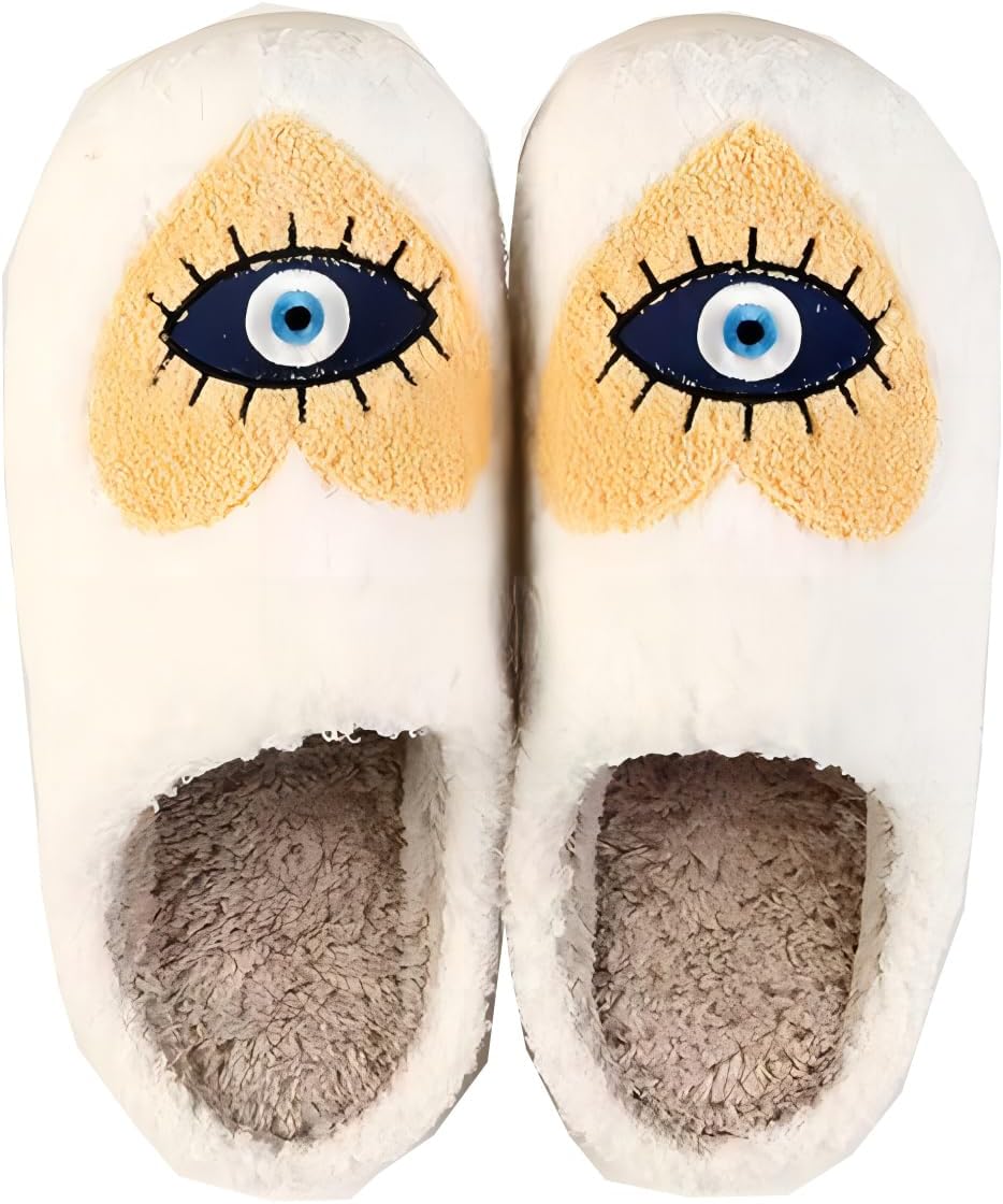 Женские и мужские домашние тапочки QSKPC с сердцем, вишневым грибом, глазом Фатимы и мультяшными животными, с уютной плюшевой мемори-пенной стелькой для пары, желтый
Женские и мужские домашние тапочки QSKPC с сердцем, вишневым грибом, глазом Фатимы и мультяшными животными, с уютной плюшевой мемори-пенной стелькой для пары, желтый
