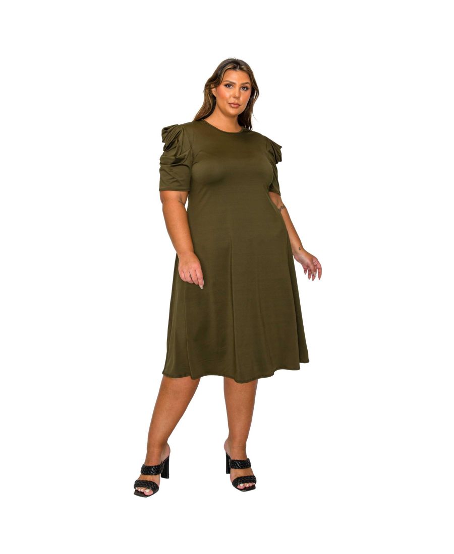 Платье-трапеция Aleyna больших размеров L I V D, Army
Платье-трапеция Aleyna больших размеров L I V D, Army