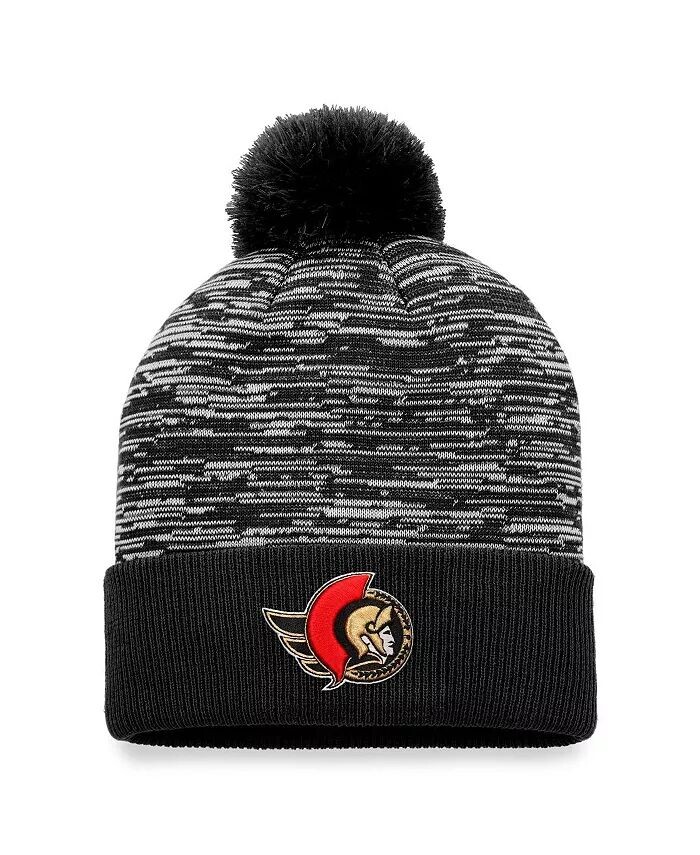 Мужская черная вязаная шапка Ottawa Senators Defender с манжетами и помпоном Fanatics, черный
Мужская черная вязаная шапка Ottawa Senators Defender с манжетами и помпоном Fanatics, черный