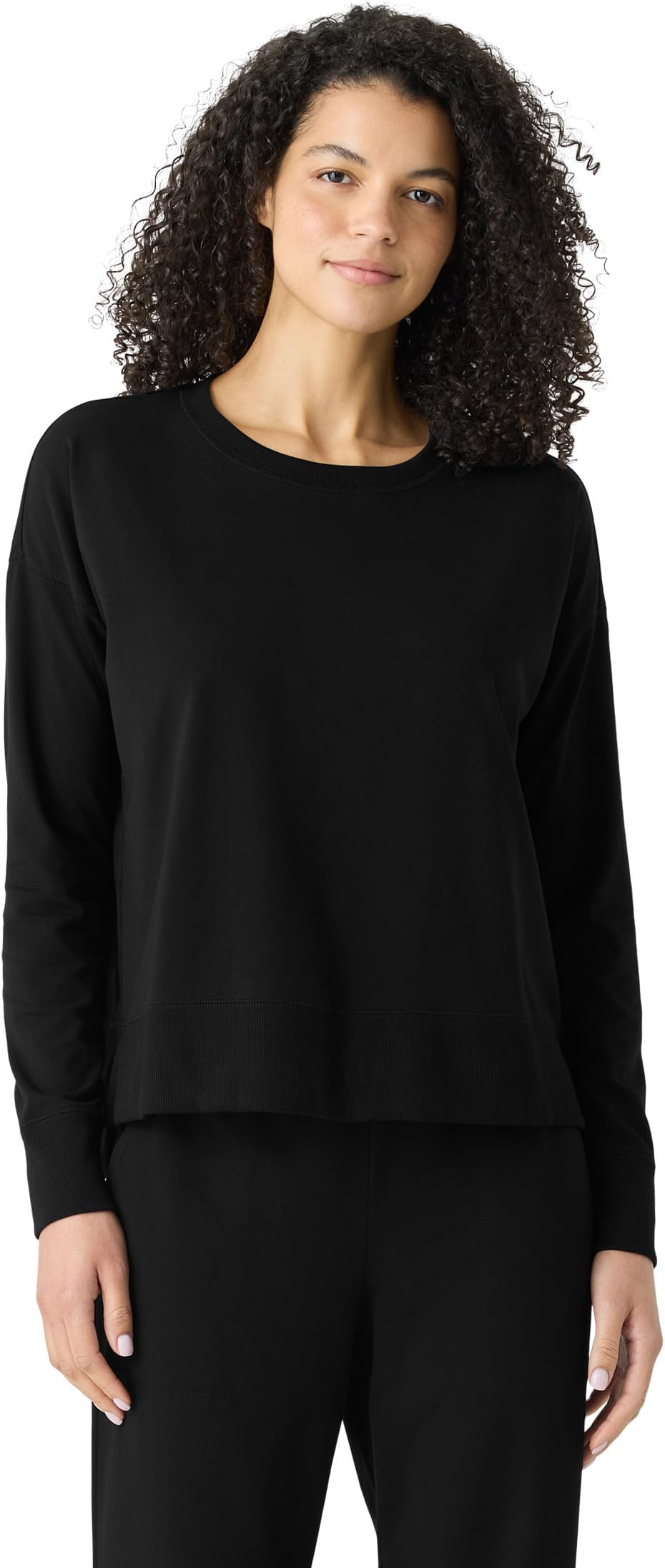 Топ Eileen Fisher Crew Neck Top, Black
Топ Eileen Fisher Crew Neck Top, Black