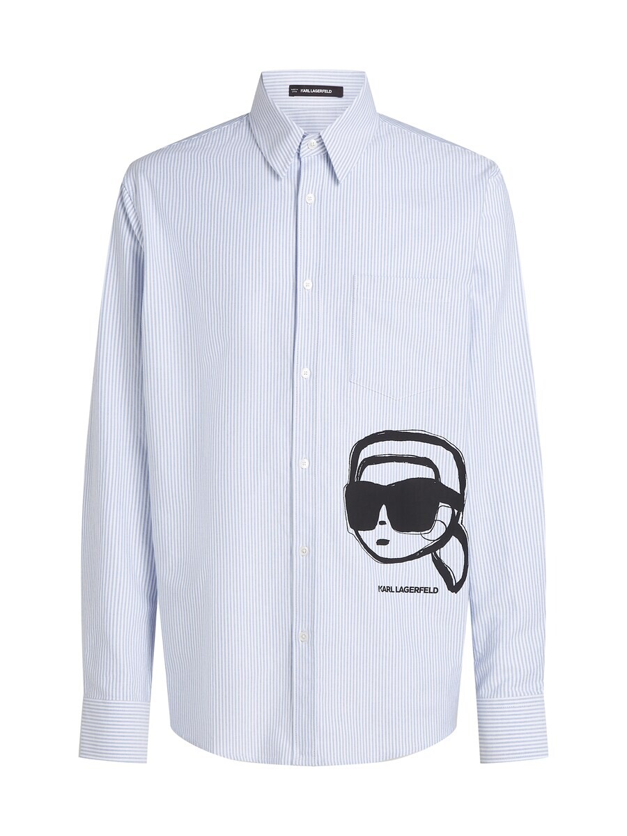 Повседневная рубашка Karl Lagerfeld Comfort fit Button Up Shirt IKON, цвет pastel blue/light blue
Повседневная рубашка Karl Lagerfeld Comfort fit Button Up Shirt IKON, цвет pastel blue/light blue