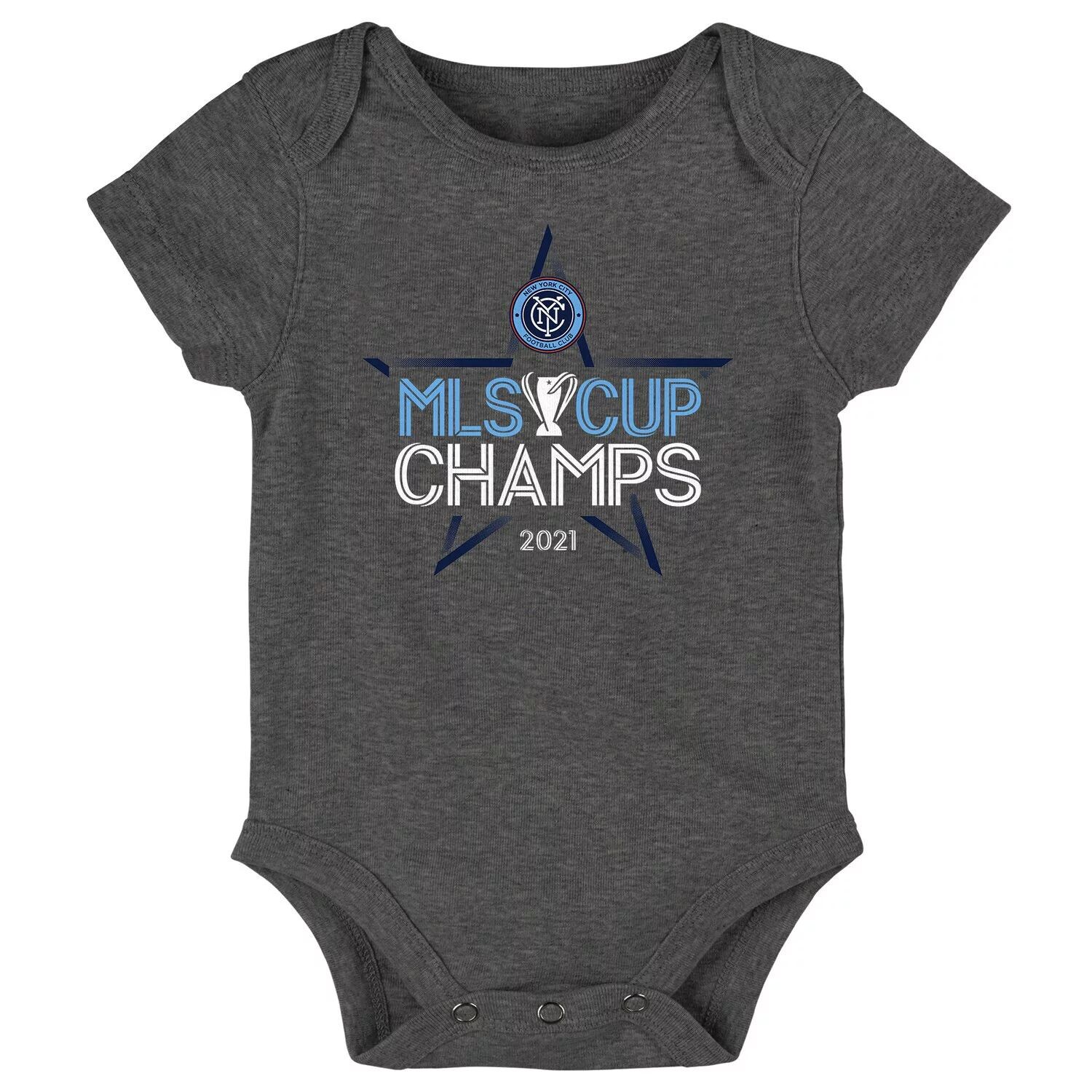 Темно-серый боди в раздевалке New York City FC 2021 MLS Cup Champions Outerstuff
Темно-серый боди в раздевалке New York City FC 2021 MLS Cup Champions Outerstuff