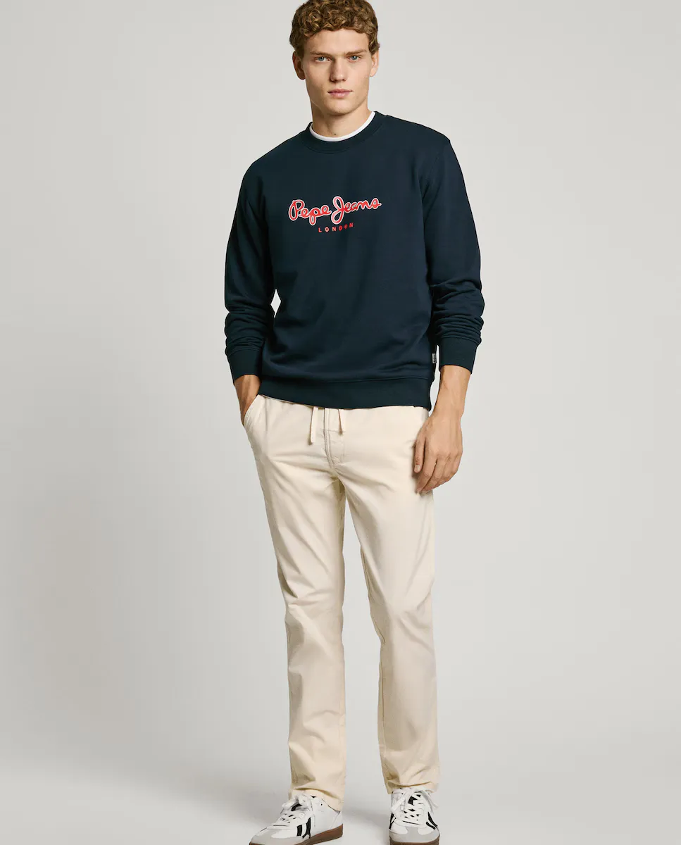 Мужские чиносы облегающего кроя, окрашенные в готовом виде Pepe Jeans, белый
Мужские чиносы облегающего кроя, окрашенные в готовом виде Pepe Jeans, белый