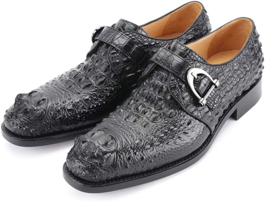 Мужские деловые туфли, рабочие, для вечеринки или банкета, кожаная обувь высокого класса из натуральной кожи с застежкой, черные - 41/UK 7.5/US 8 Grvpm
Мужские деловые туфли, рабочие, для вечеринки или банкета, кожаная обувь высокого класса из натуральной кожи с застежкой, черные - 41/UK 7.5/US 8 Grvpm