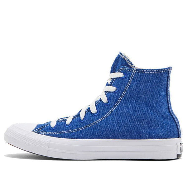 Кроссовки renew cotton chuck taylor all star high 'rush blue' Converse, синий
Кроссовки renew cotton chuck taylor all star high 'rush blue' Converse, синий