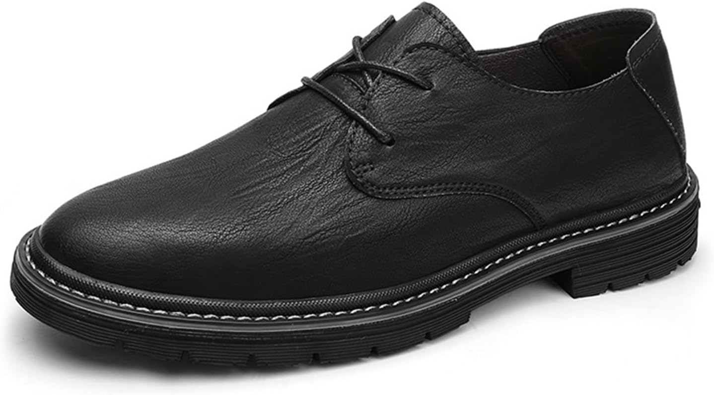 Мужские кожаные туфли-лоферы на шнуровке, с ручной прошивкой, низкие, модная мягкая подошва, удобные обувь без застежки для прогулок, нескользящие мокасины для работы и офиса Tokouk, черный
Мужские кожаные туфли-лоферы на шнуровке, с ручной прошивкой, низкие, модная мягкая подошва, удобные обувь без застежки для прогулок, нескользящие мокасины для работы и офиса Tokouk, черный