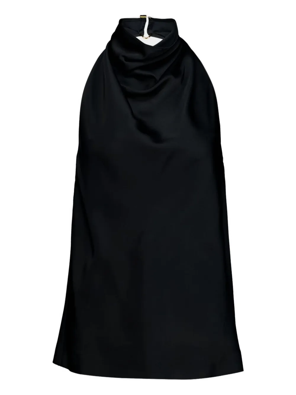 Атласный топ с воротником-халом Stella Mccartney, черный
Атласный топ с воротником-халом Stella Mccartney, черный