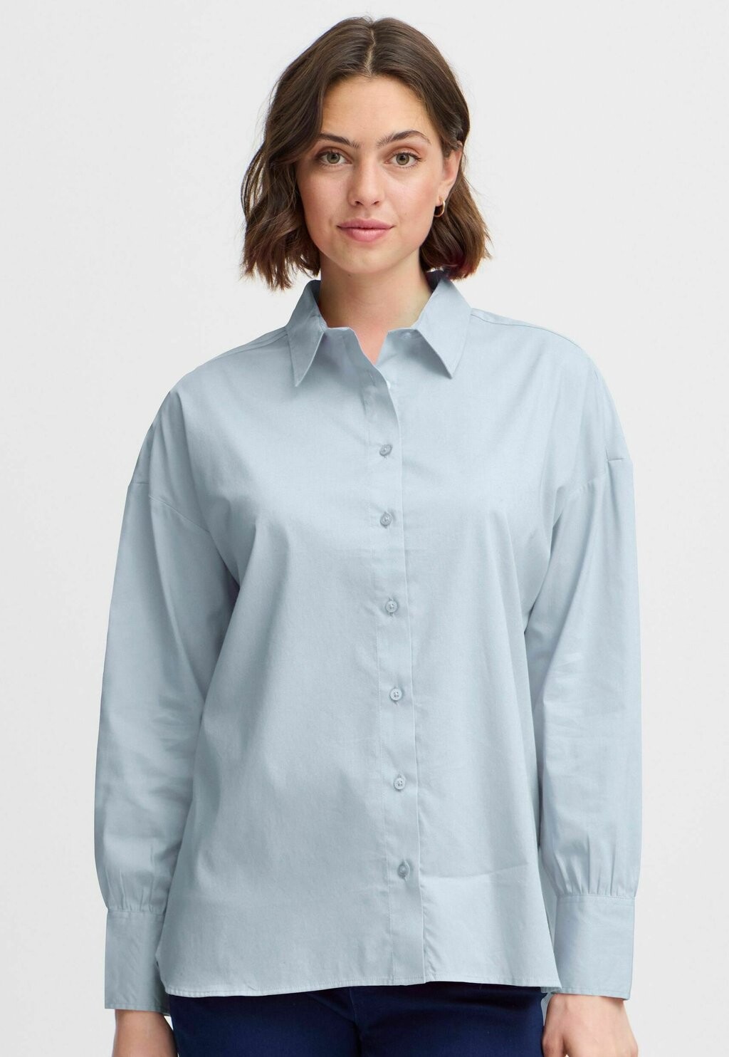 Блузка на пуговицах ZASHIRT Fransa, светло-голубой
Блузка на пуговицах ZASHIRT Fransa, светло-голубой