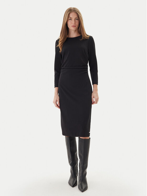 Коктейльное платье slim fit LV044D062G Calvin Klein, черный
Коктейльное платье slim fit LV044D062G Calvin Klein, черный