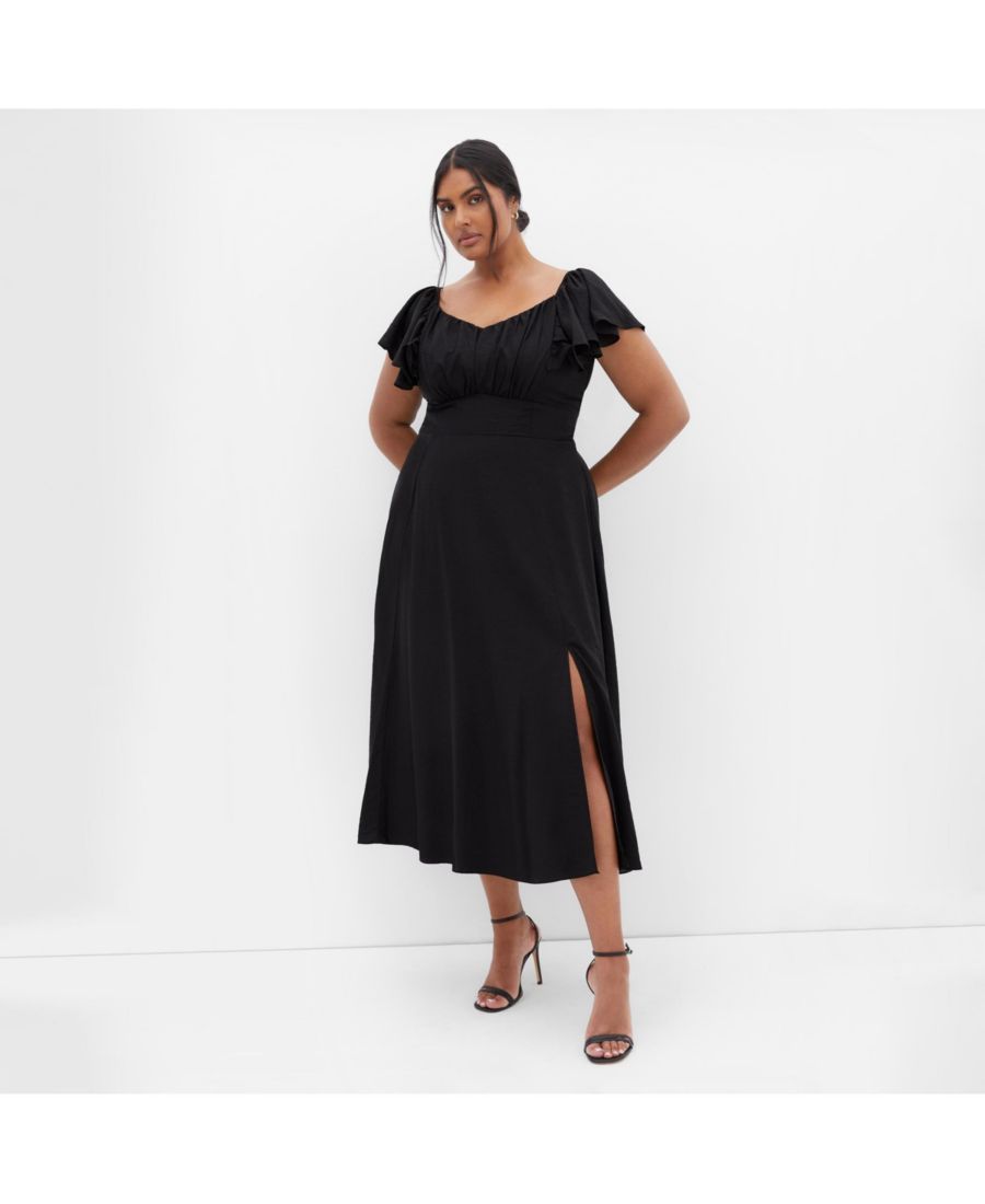 Платье Алисия больших размеров CITY CHIC, Black
Платье Алисия больших размеров CITY CHIC, Black