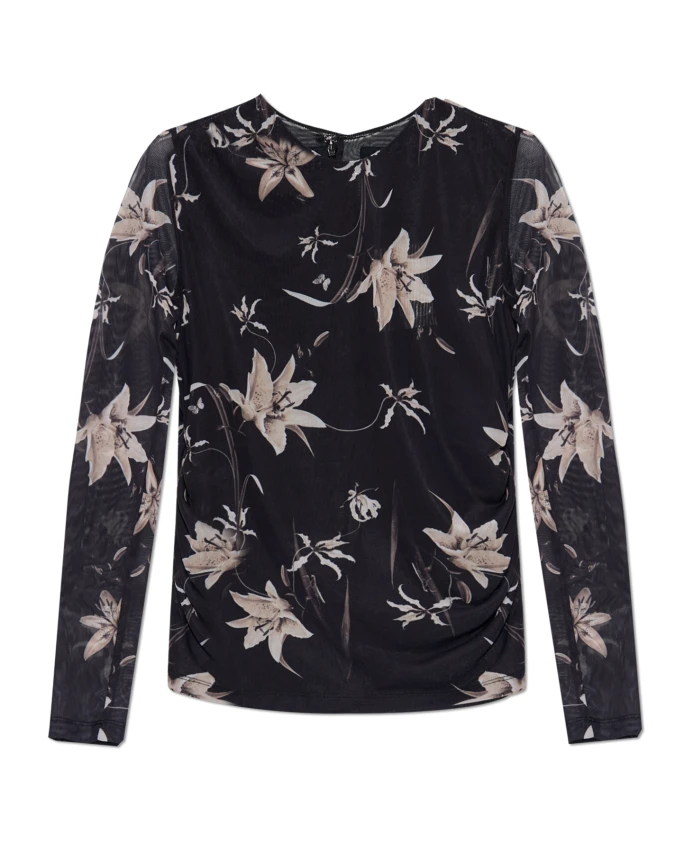 Топ кая Allsaints, черный
Топ кая Allsaints, черный