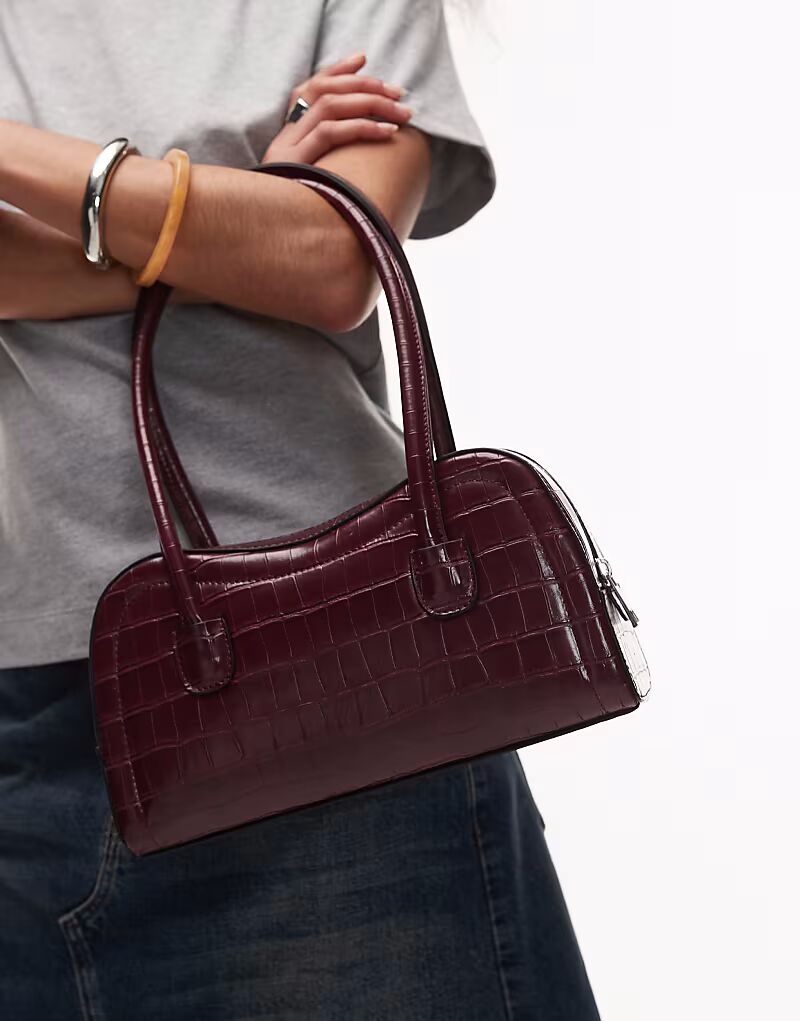 Сумка через плечо Topshop Simba из бордовой крокодиловой кожи
Сумка через плечо Topshop Simba из бордовой крокодиловой кожи