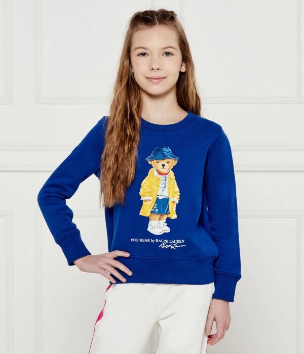 Толстовка детская Polo Ralph Lauren с принтом медведя, синий
Толстовка детская Polo Ralph Lauren с принтом медведя, синий